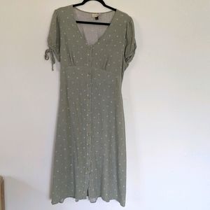 Button front dress